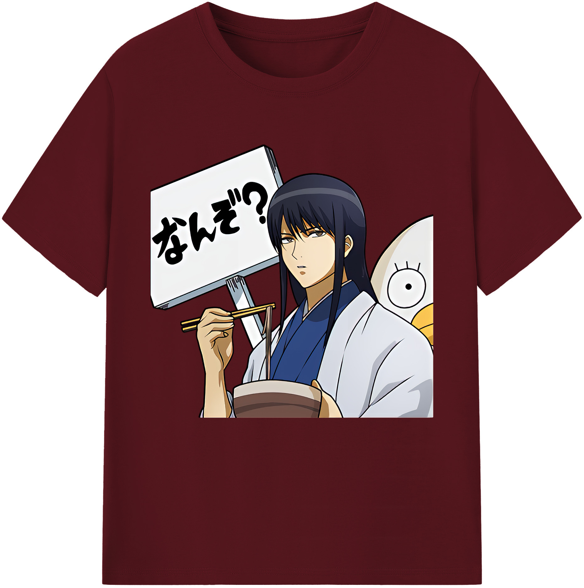（画像用） ぎんたま 坂田銀時（さかたぎんとき） 神楽 志村新八（しむら しんぱち） GINTAMA Sakata Gintoki Kagura Shimura Shinpachi 綿100％半袖Tシャツ（フロントプリント）